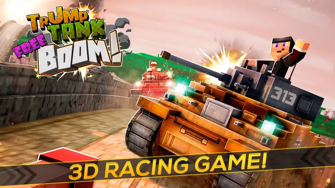 Trump Tank Boom! The First Strategy War Game Screenshots
