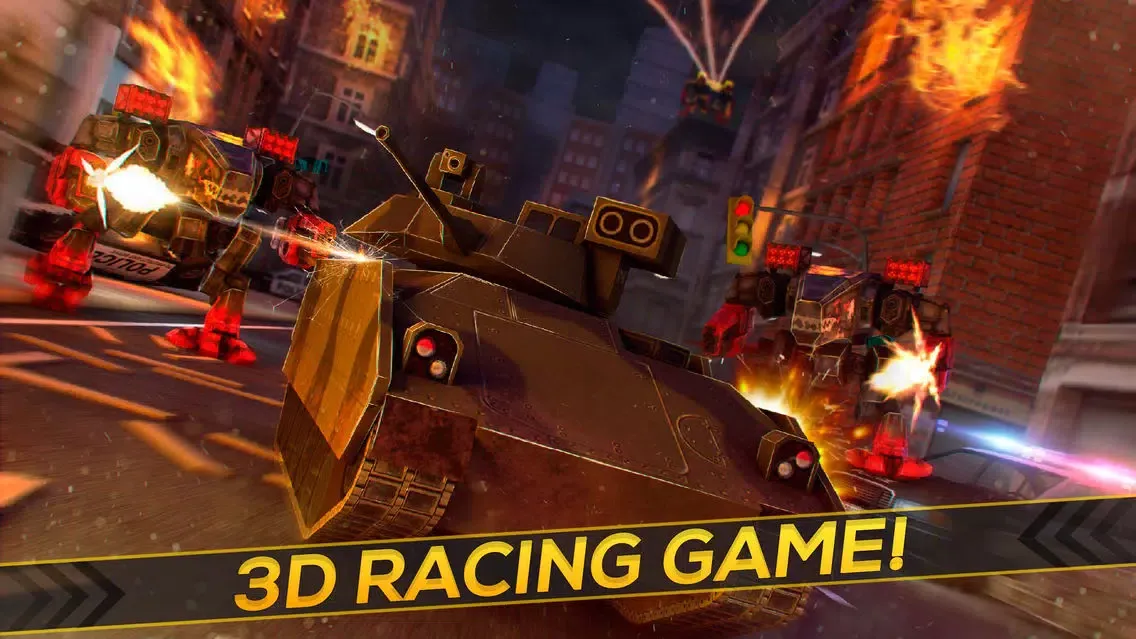 Tangkapan layar Tanks vs Steel Robots: Final Battle