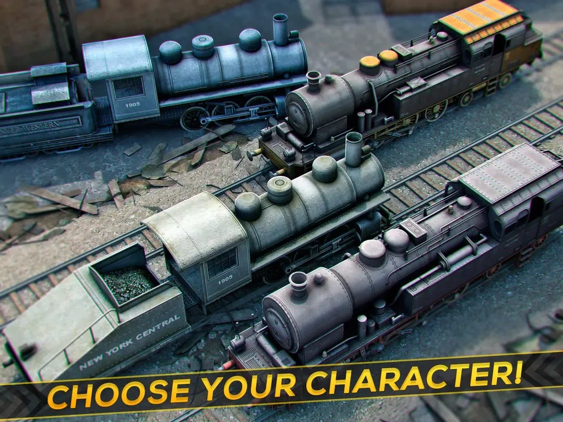 Train Driving Adventure | The 3D Rail Race Train Game for Free iPad  سکرین شاٹس