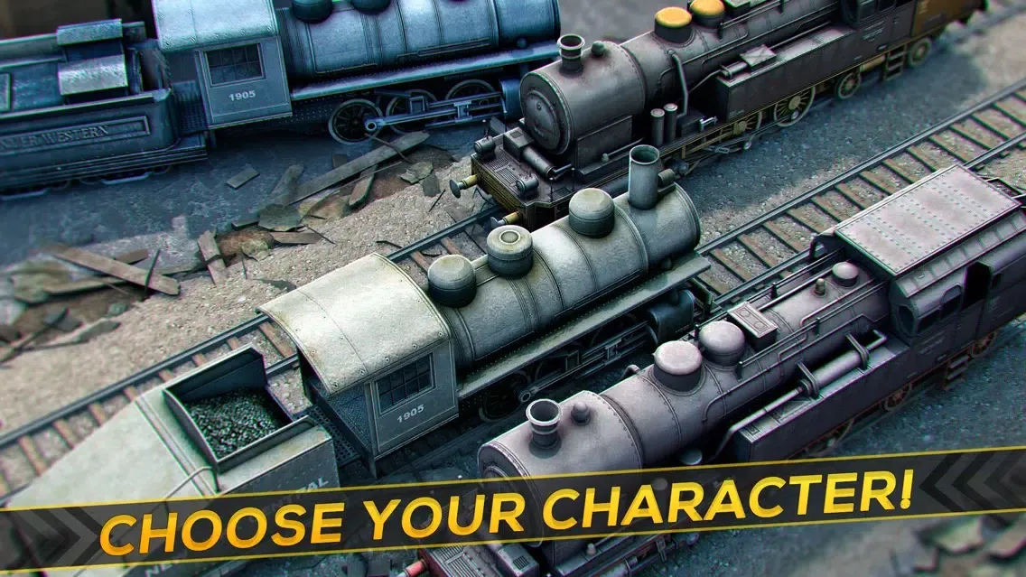 Train Driving Adventure | The 3D Rail Race Train Game for Free سکرین شاٹس