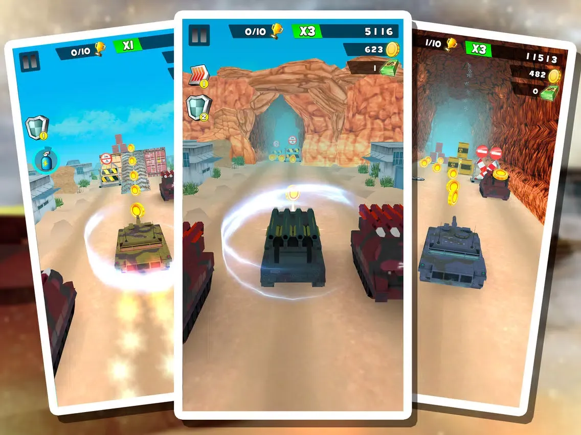 War Tank Heroes iPad  Screenshots