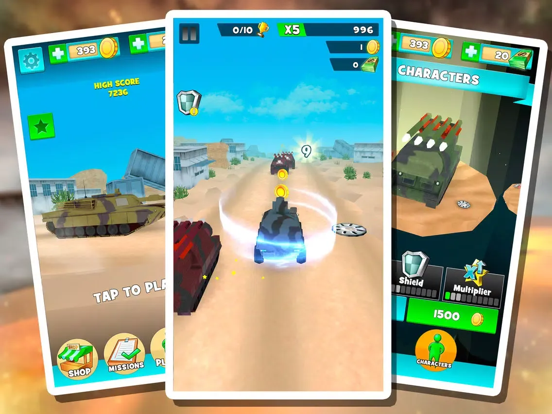 War Tank Heroes iPad  Screenshots