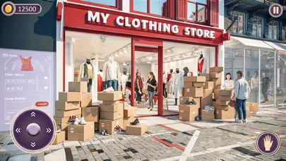 Tangkapan layar Supermarket Clothing Store Sim