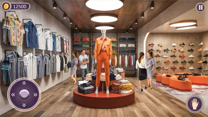 Tangkapan layar Supermarket Clothing Store Sim