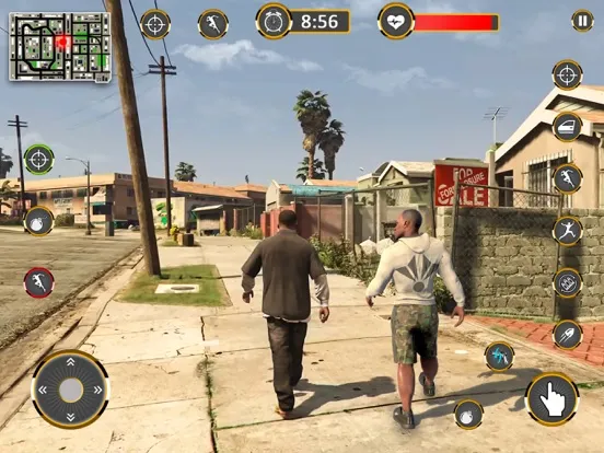 Tangkapan skrin Open World Mafia Gangster Game iPad 