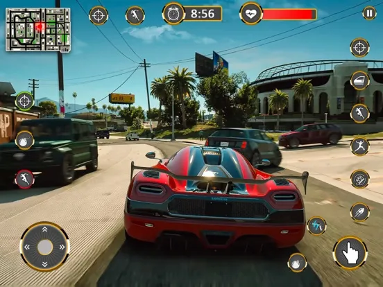 Tangkapan skrin Open World Mafia Gangster Game iPad 