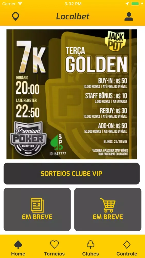 ภาพหน้าจอของ LocalBet