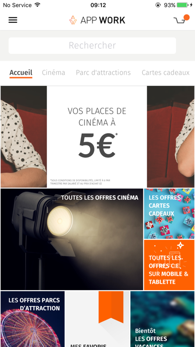 Captures d'écran de AppWork