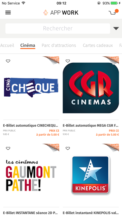 Captures d'écran de AppWork
