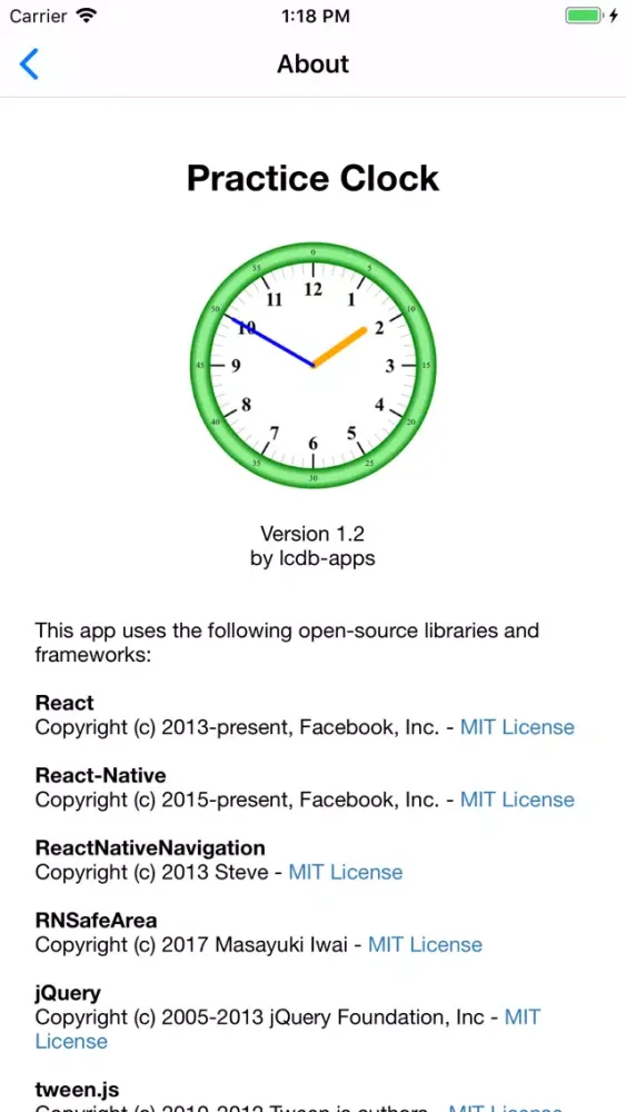 Capturas de tela do Practice Clock - Speak Time!
