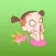 Felicity The Cute Girl Animated English Stickers