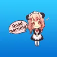 Glory The Panda Maid Girl Animated Stickers Glory The Panda Maid Girl Animated Stickers