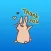 Homer The Cute Bunny English Stickers