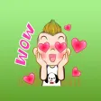 James The Pretty Boy English Stickers James The Pretty Boy English Stickers