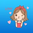 Rose The Happy Girl English Stickers Rose The Happy Girl English Stickers