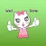 Stella The Sweet Cat English Stickers