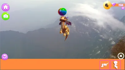 Tangkapan layar AR Dragon Trainner