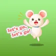 Callie The Funny Little Mouse Stickers