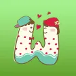 Cute English Characters Stickers Cute English Characters Stickers