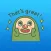 Cyril The Cute Green Monster English Stickers
