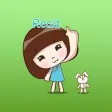 Edith The Cutest Girl English Stickers