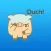 Finn The Funny Pig Brother Stickers