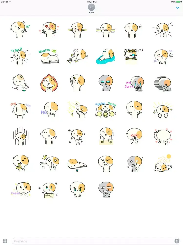 Ảnh chụp màn hình của Fufu The Funny Little Cat iPad 