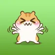 Hendrix The Little Hamster Sticker