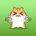 Hendrix The Little Hamster Sticker