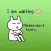 Hendrix The Lovely White Kitten Stickers