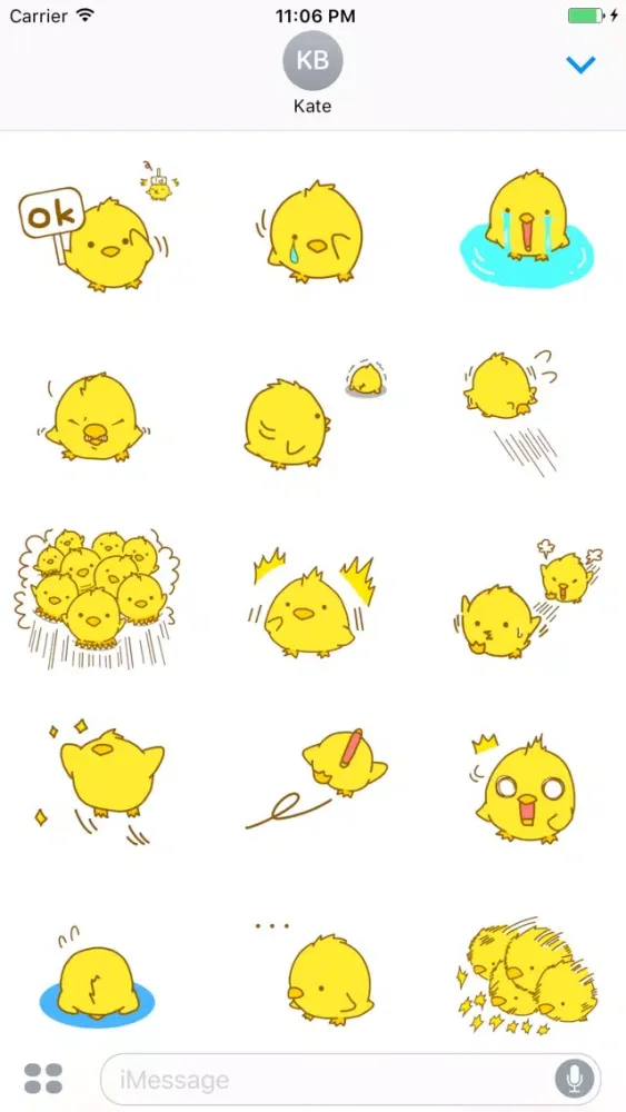 Скриншоты Jan The Naughty Chick Stickers