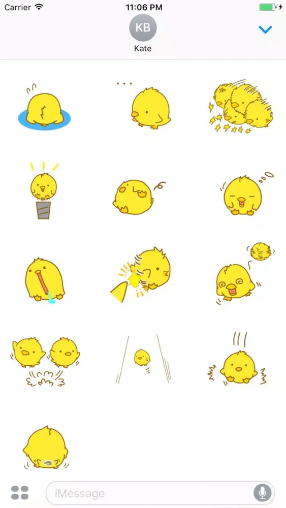 Скриншоты Jan The Naughty Chick Stickers