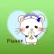 Violet The Pretty Cat English Stickers