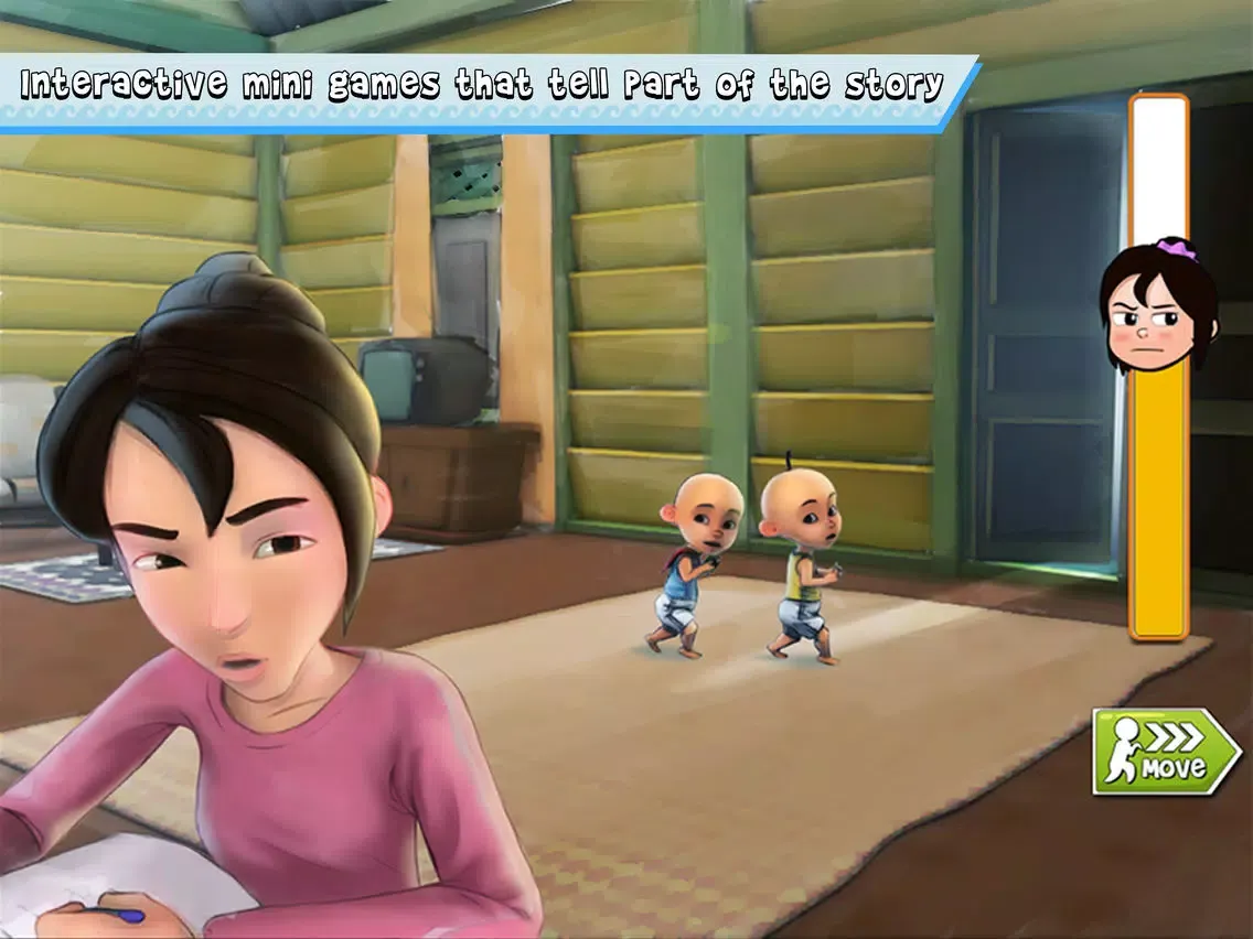 Ảnh chụp màn hình của Storybook Upin & Ipin iPad 