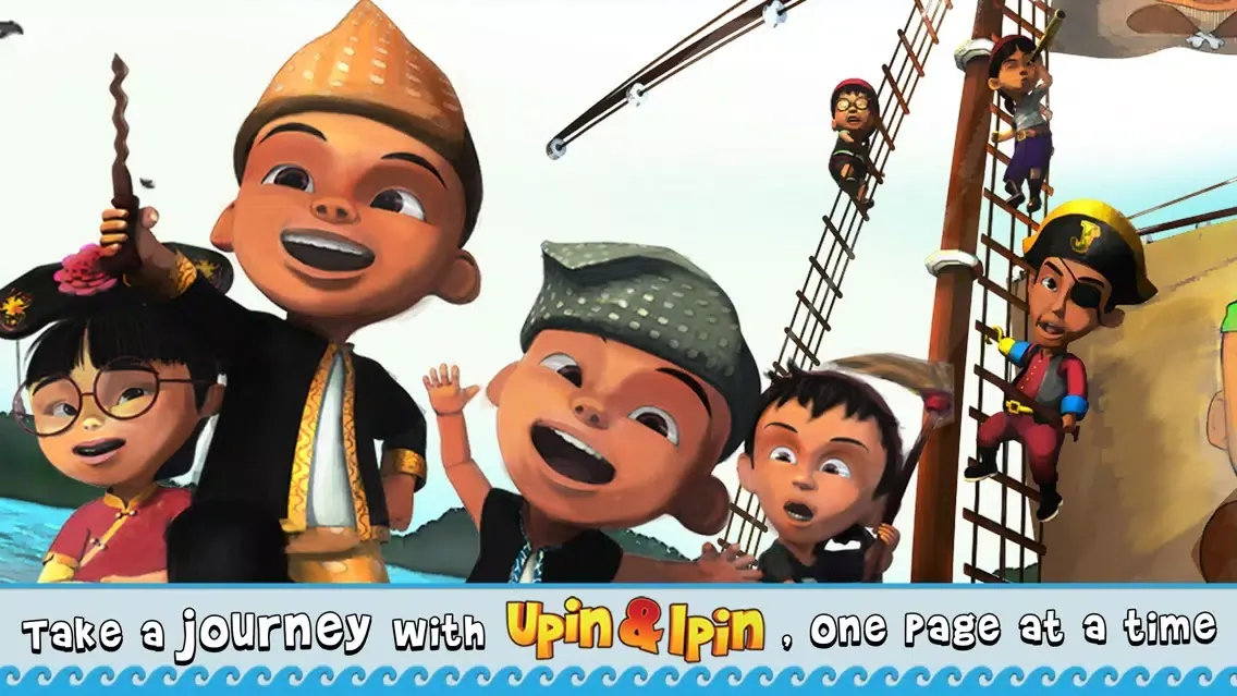 Ảnh chụp màn hình của Storybook Upin & Ipin