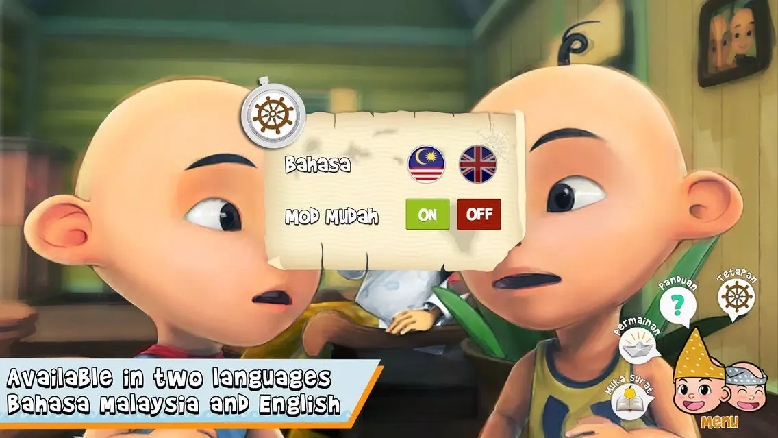 Ảnh chụp màn hình của Storybook Upin & Ipin