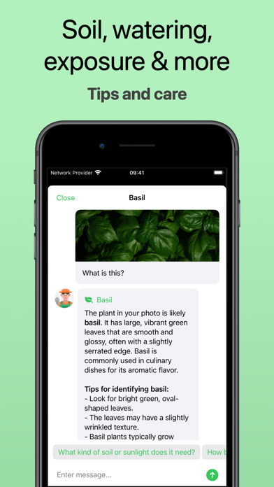 Plant Identifier - AI Scanner Screenshots