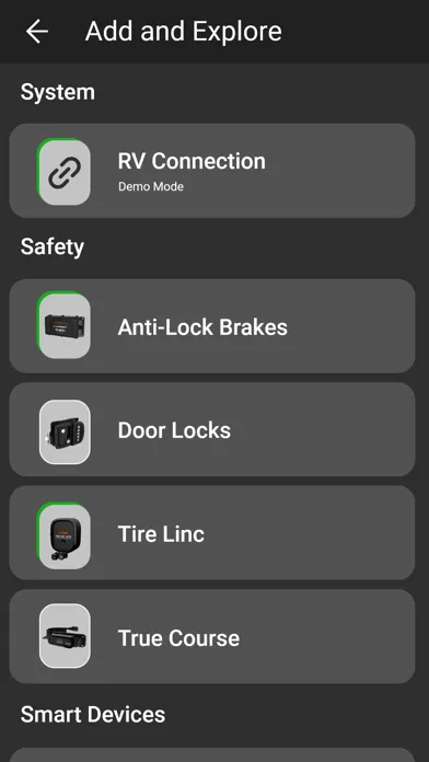Screenshot di Lippert Connect