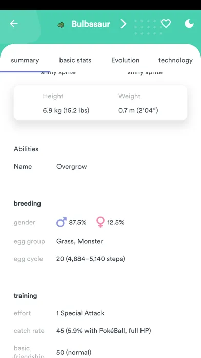 PokeWiki应用截图