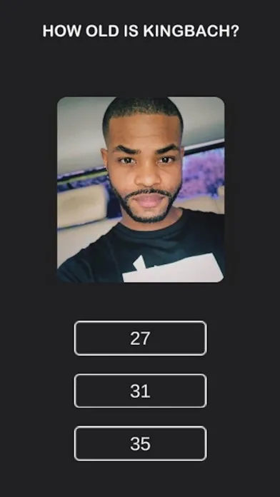 Capturas de tela do TikQuiz - What's my Age?