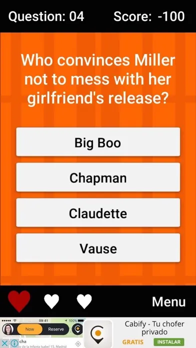 Trivia for Orange is the New Black - Free TV Drama Quiz Screenshots