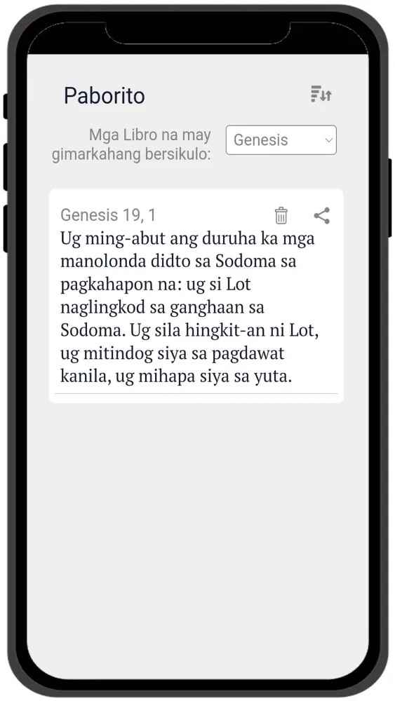 Sugboanon nga Bibliya应用截图