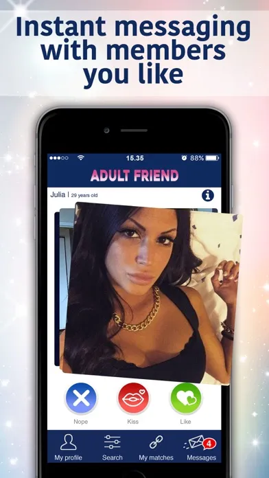 Adult chat - talk to strangers应用截图