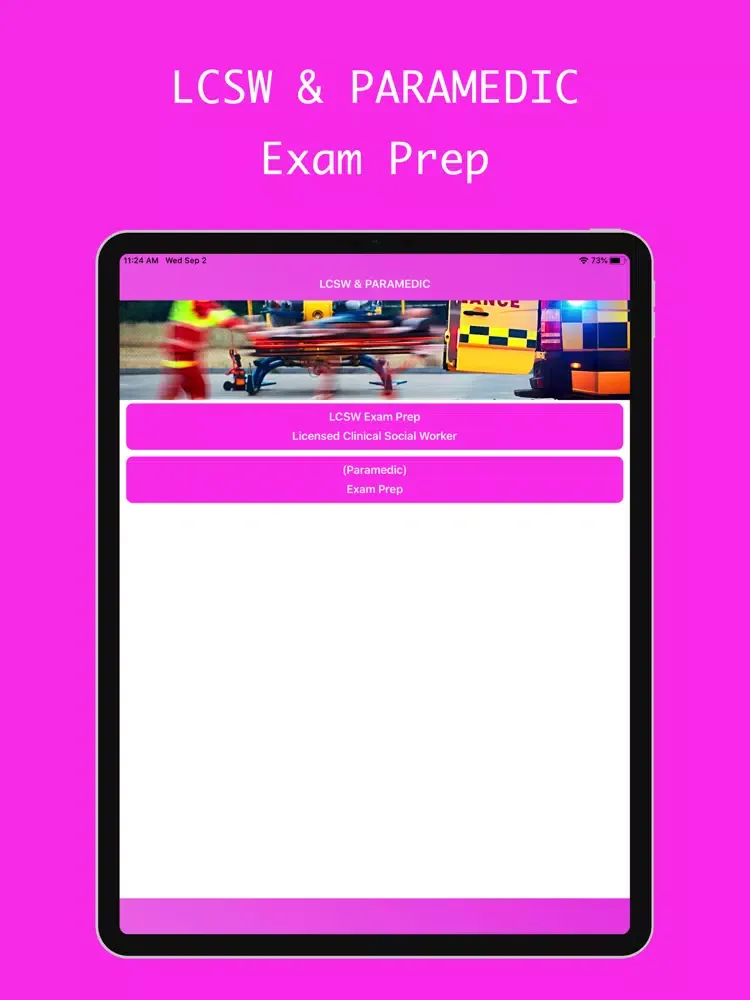 LCSW AND PARAMEDIC PREP iPad 应用截图