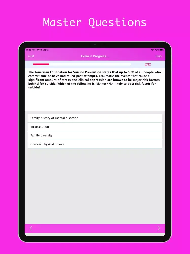 LCSW AND PARAMEDIC PREP iPad 应用截图