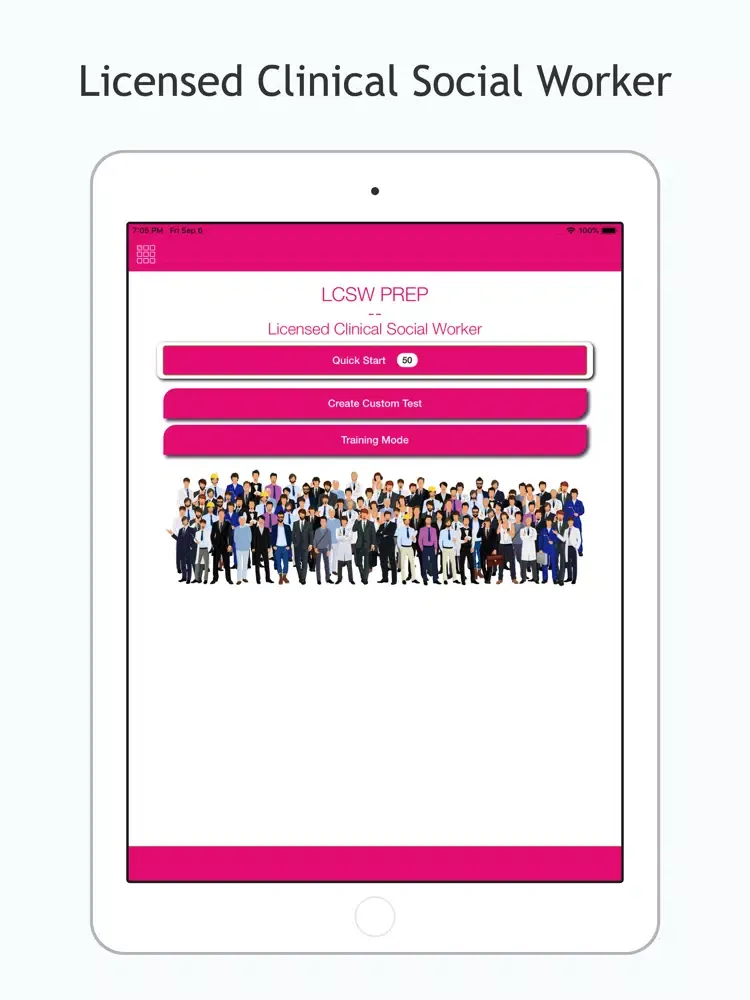 LCSW Exam Prep. iPad  স্ক্রিনশট