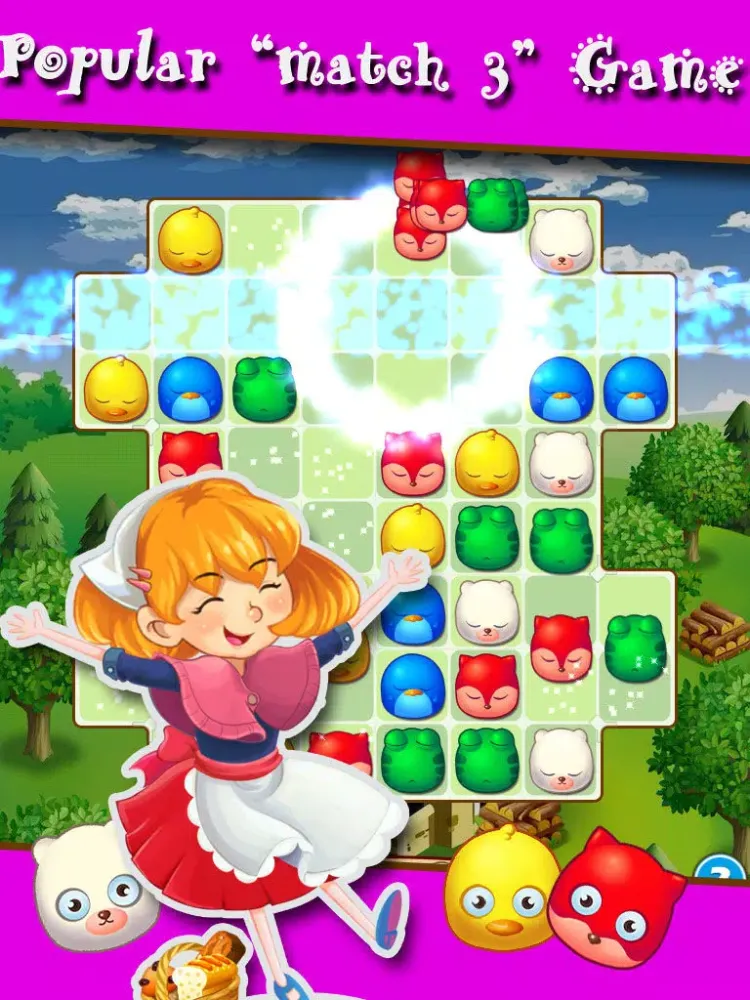 صور Pet Mania - Match 3 Game iPad 