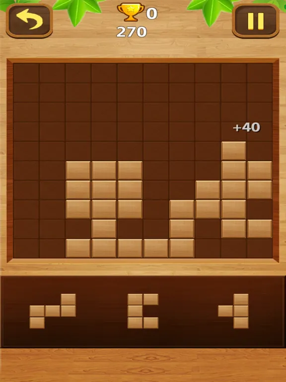 Tangkapan layar Wood block puzzle : classic iPad 