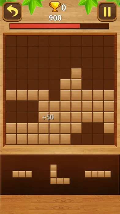 Tangkapan layar Wood block puzzle : classic