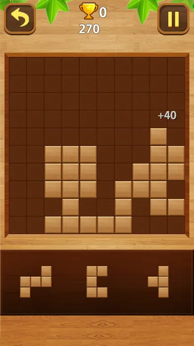 Tangkapan layar Wood block puzzle : classic